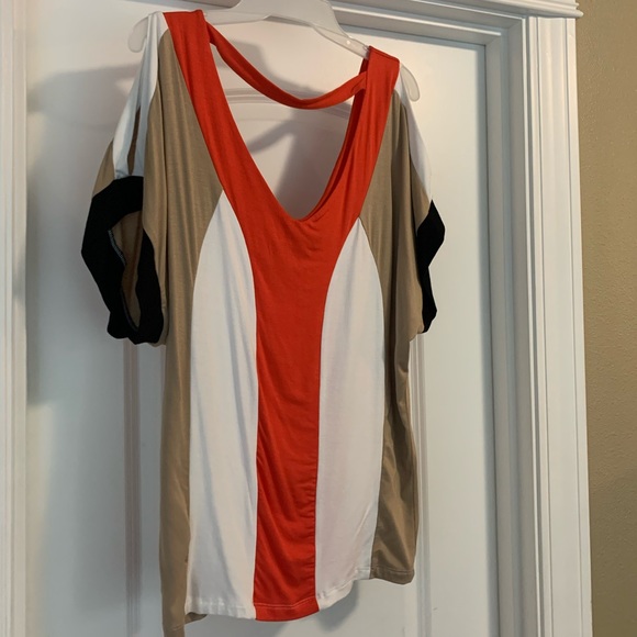 Arden B color block shirt - Picture 2 of 7